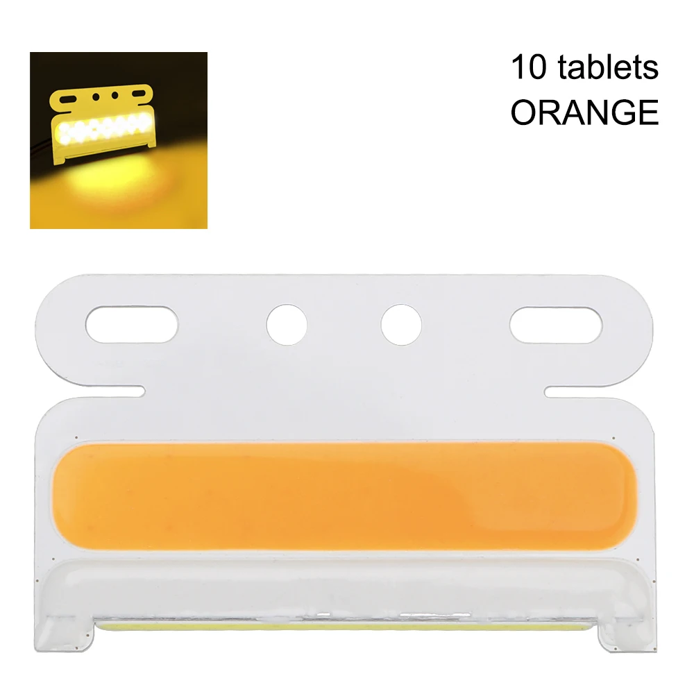 

Габаритные огни для грузовиков, 10 шт./компл., 24 В, светодиодный указатель поворота, яркий габаритный индикатор COB, аксессуары для лодок, прицепов и автомобилей