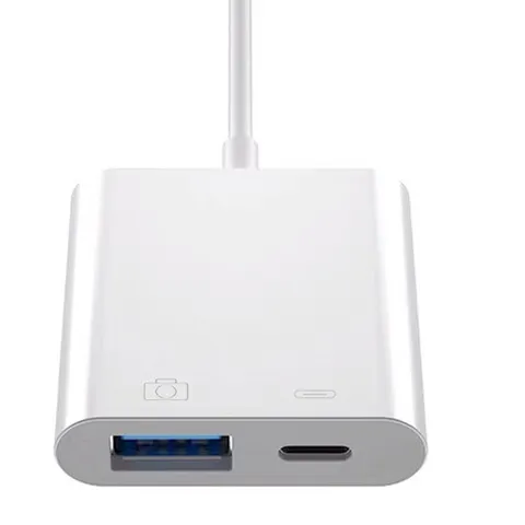 Адаптер Lightning/USB A/OTG для IPhone, устройство для зарядки клавиатуры, мыши, U-диска, камеры, конвертер данных для Iphone Otg