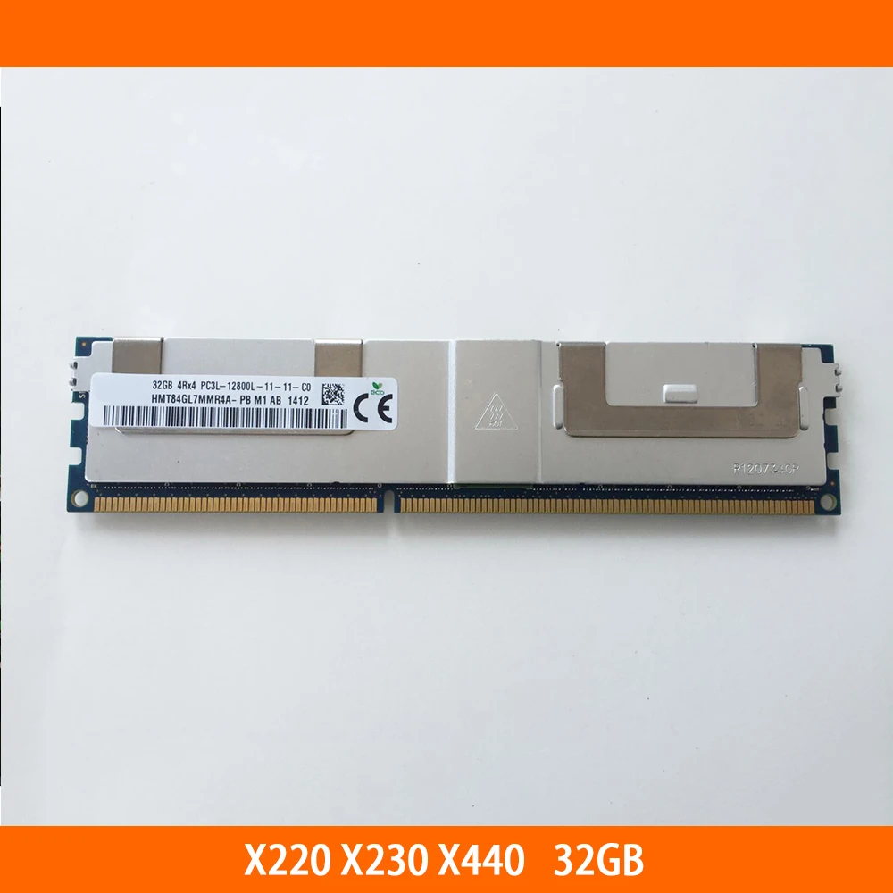 Гибкая система X220 X230 X440 для IBM, Серверная память 32 ГБ 32 ГБ DDR3L 1600 ECC REG 4RX 4 RAM, высокое качество, быстрая доставка