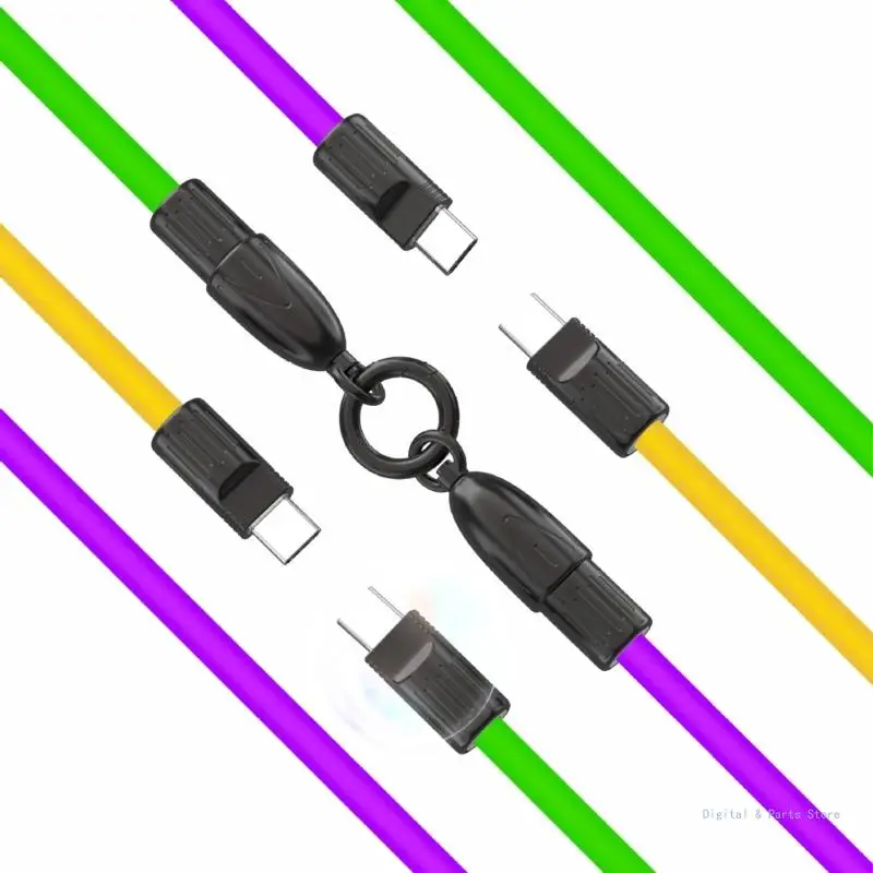 Кабель для передачи данных M17F с поддержкой быстрой зарядки 100 Вт и 480 Мбит/с