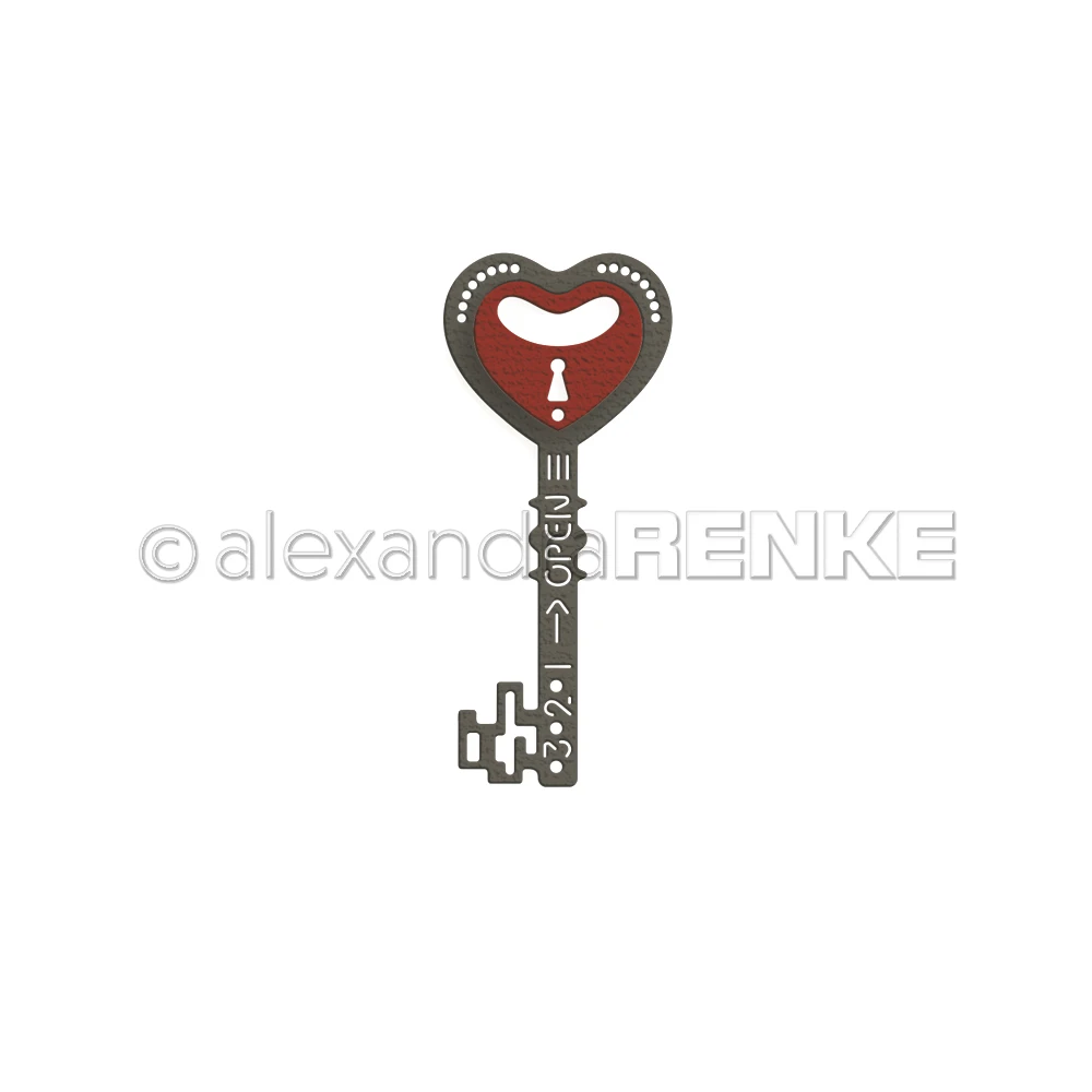 

Cutting Card Key Vic heart Die Scrapbooking New Arrival 2022 Metal Cutting Dies Christmas Craft Making Stencil For Decor