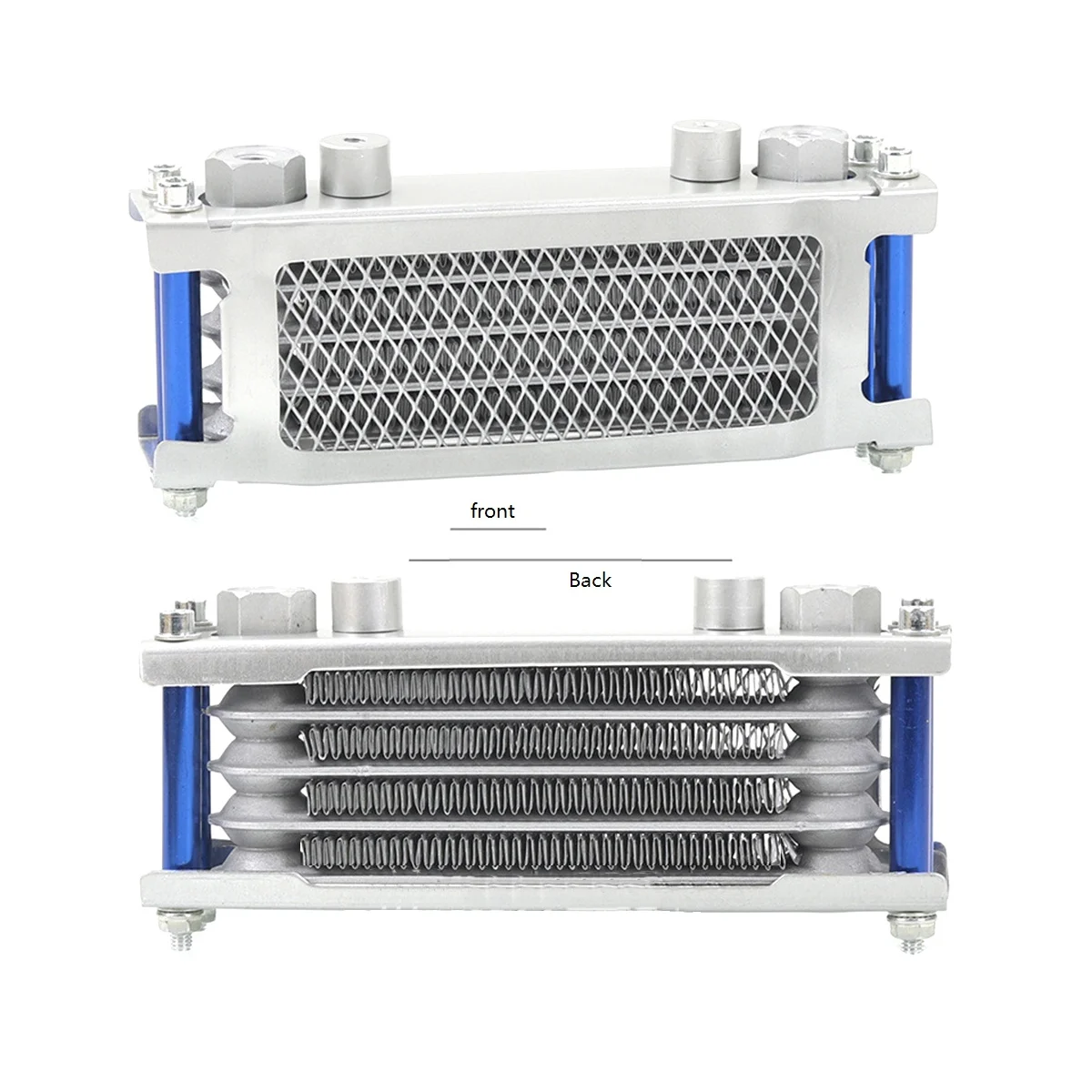 Интерфейсный радиатор M12 масляный алюминиевая система охлаждения серебристый