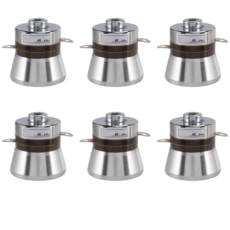 

6X 60W 40Khz High Conversion Efficiency Ultrasonic Piezoelectric Transducer Cleaner High Performance Acoustic Components