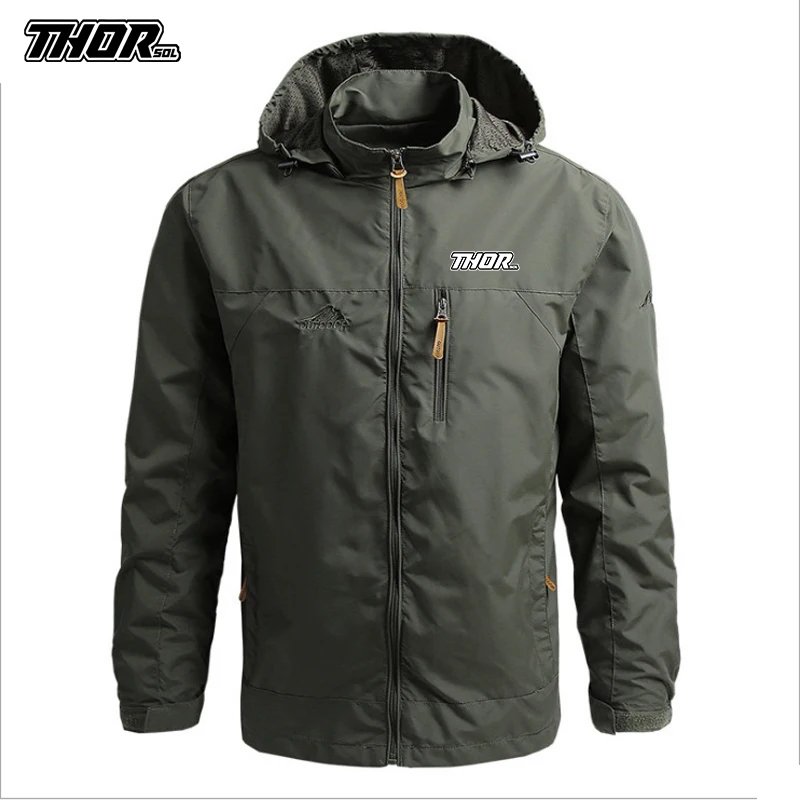 THORSOL мужская велосипедная куртка MTB из полиэстера
