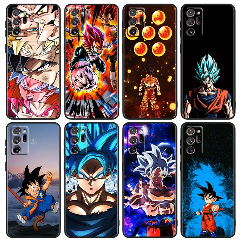 

Anime Dragon Ball Art Phone Case For Samsung M33 M23 M52 M32 M12 M62 M31S M30 M21 Note 20 10 9 8 Ultra Lite Plus Black