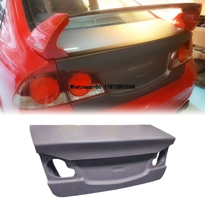 Фото Крышка багажника в стиле OEM для Type-R FD2 2007-2011 годов, аналог оригинальной, запчасти кузова №1