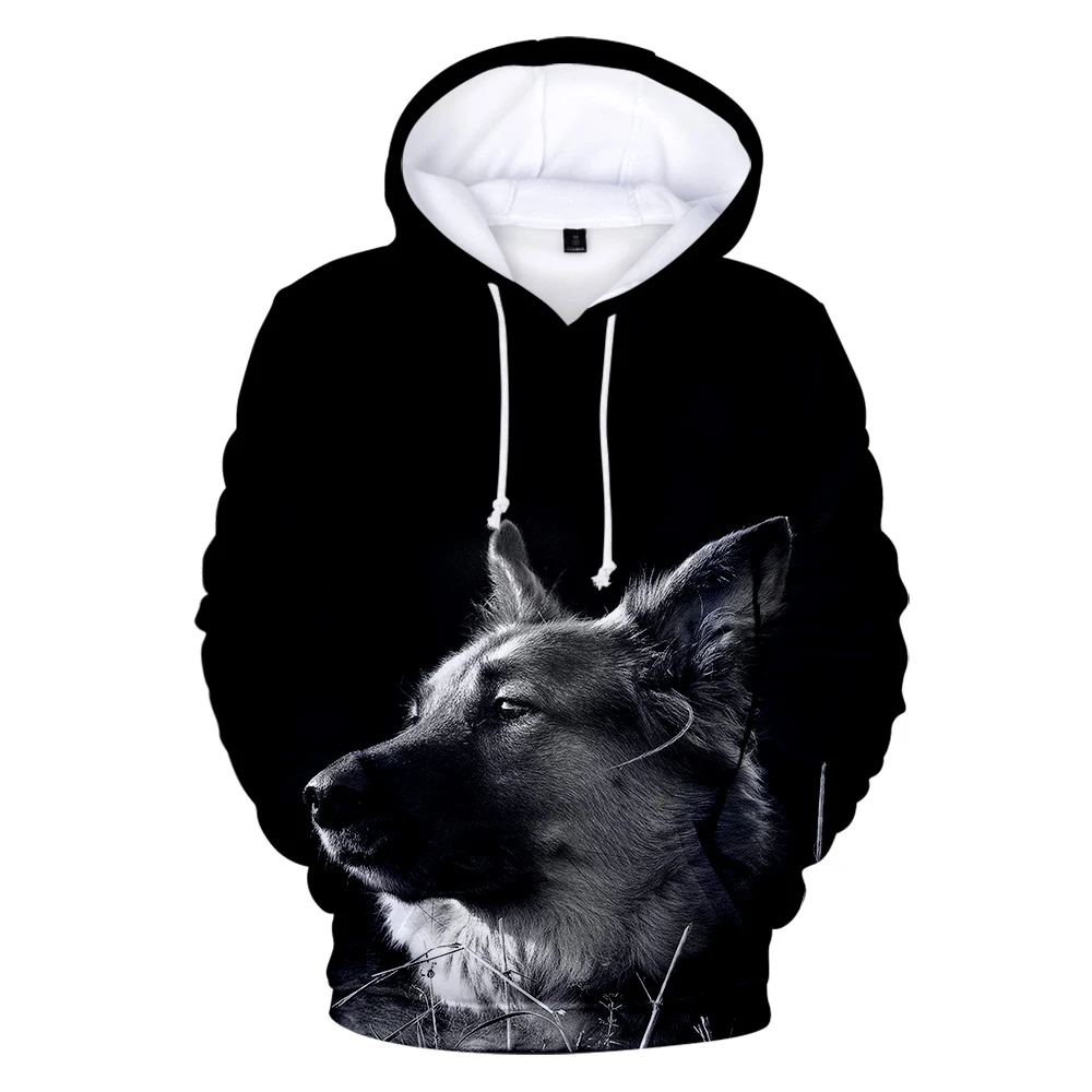 

German Shepherd 3D Casual Hoodie Tops Men/ Women Long Sleeve Sweatshirt 3D Print Hoodies German Shepherd Hoody Coats Streetwear
