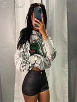 bomblook 2022 summer new ins tight pants pu leather shorts women casual fashion back to the basic x22pt201