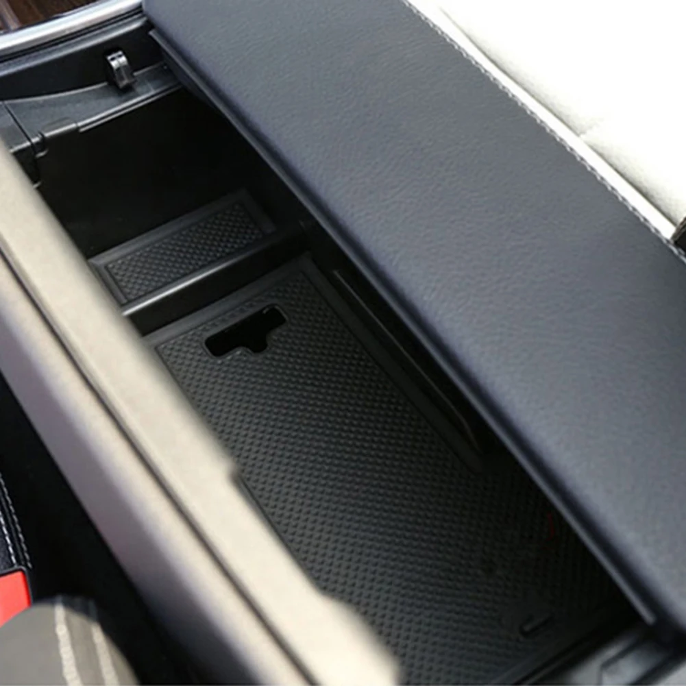 

Storage Box Storage Tray Center Control Armrest Box Durable Professional For C280 C300 C320 C350 C400 Black ABS