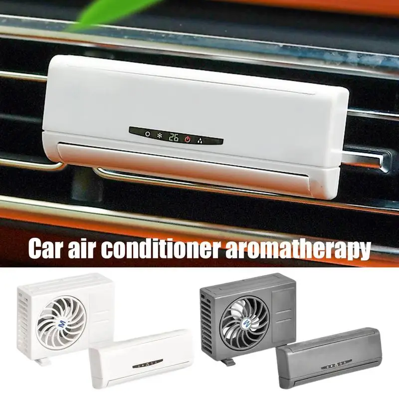 

Solar Car Fragrance Air Conditioner Shape Air Fresheners Vent Clips Decorative Essential Oil Diffusers Car Decor Accesdsories