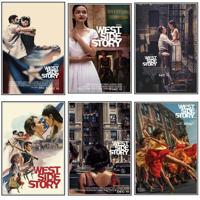 

West Side Story Movie Print Art Canvas Poster For Living Room Decor Home Wall Picture