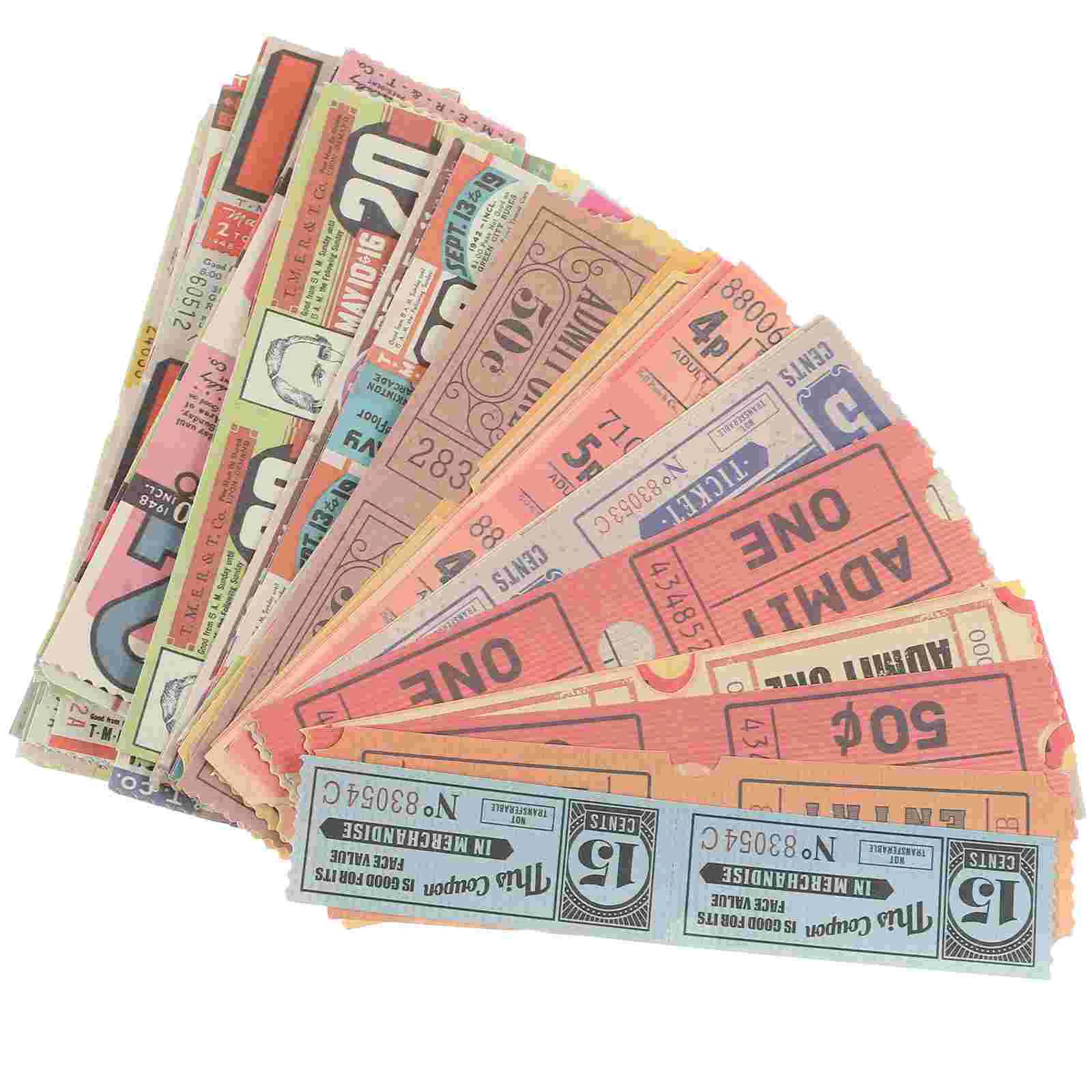 

Paper Sticker Scrapbook Retro Notebookticket Vintage Supplies Base Decoration Labels Gift Craft Journal Embellishment Patch Page