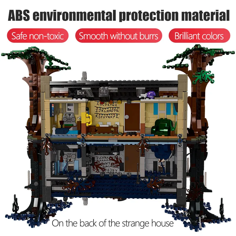 

Creative Ideas Series 25010 Stranger Things The Upside Down 2499PCS Building Blocks Bricks Kids Toys Birthday Gift Movie 75810