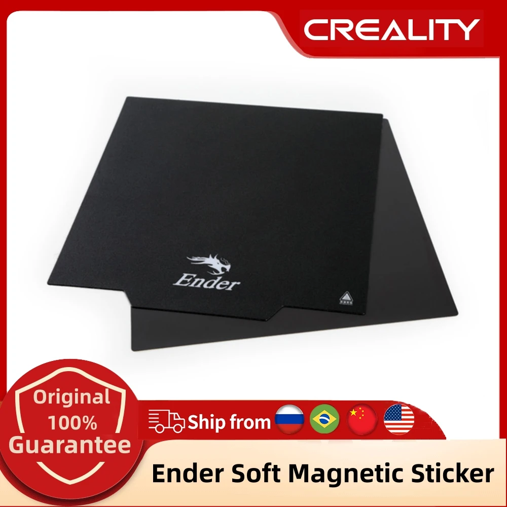 

Мягкая магнитная наклейка CREALITY для 3D принтера Ender 3 /3 V2/3 Pro/3S/CR20/CP-01/5/5S/5 Pro