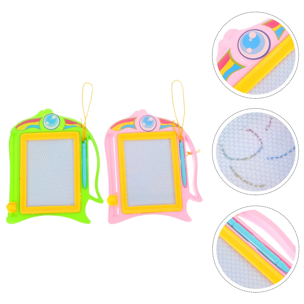 

2pcs Baby Erasable Writing Boards Drawing Pads Kids Sketching Learning Toys