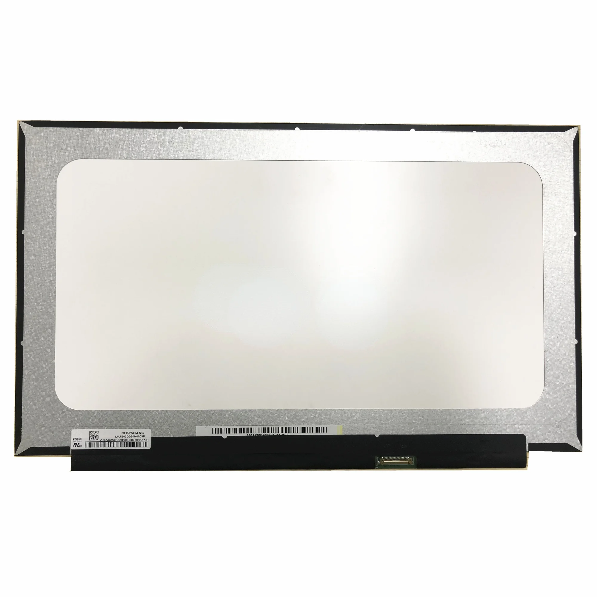 NT156WHM-N49 fit NT156WHM-N45 NT156WHM-N34 15.6'' Laptop LCD Screen 1366*768 with No screw holes EDP 30 pin