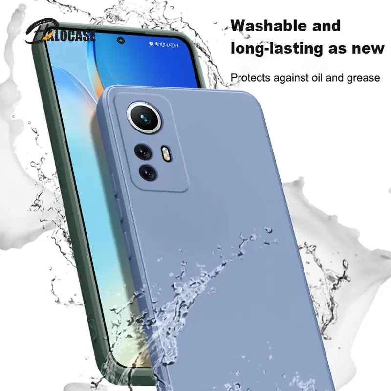 

Original Liquid Silicone Case For Xiaomi 12X 12 11i 10 Pro10T 10s Lite A3 For Poco M2 Pro M3X3 X2 ProC3 F3 Soft Phone Cover
