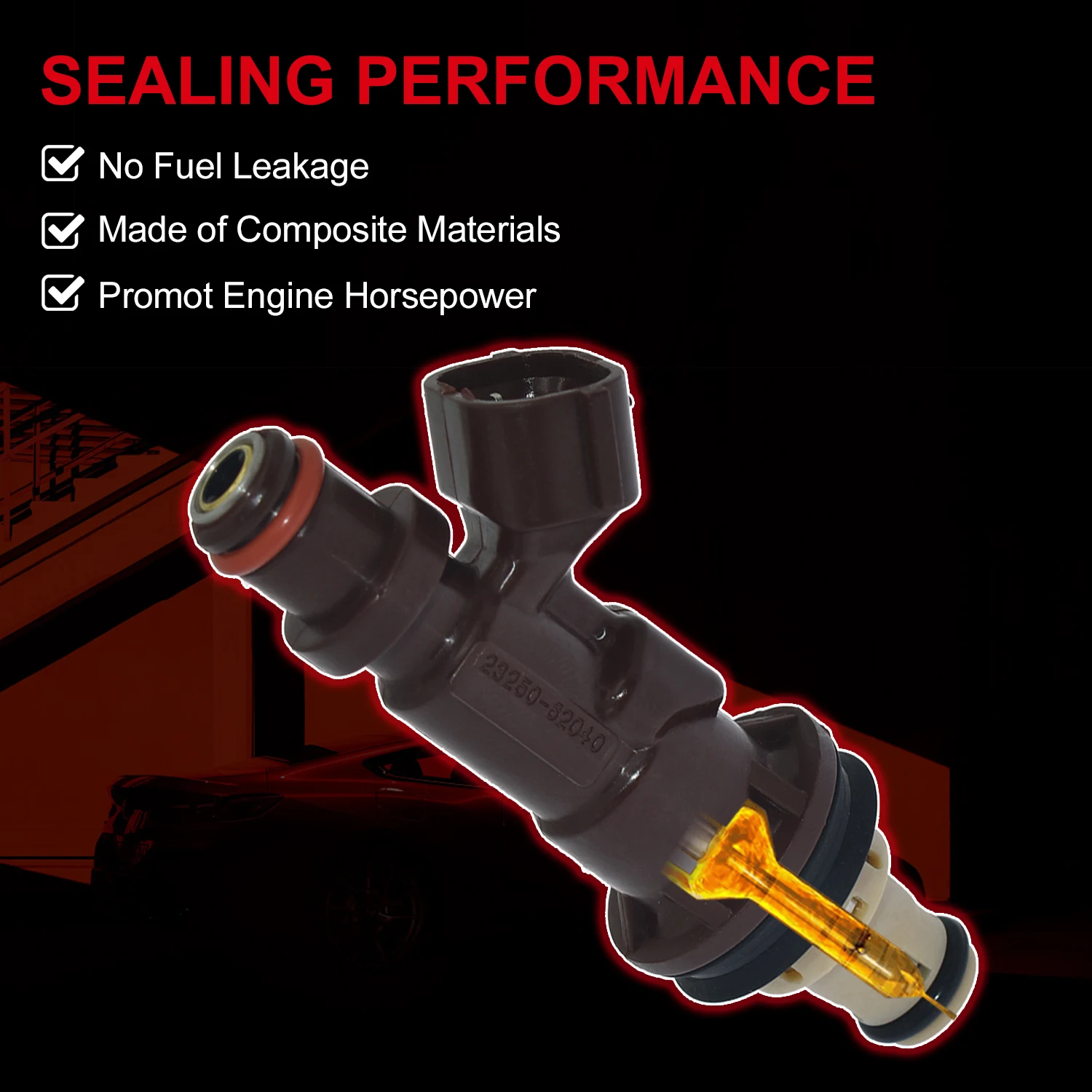 Новый 6x 23250-62040 топливный инжектор для Toyota Tacoma Tundra 4runner 3.4L 1999 2000 2001 2002 2003 2004 FJ585 217-2933