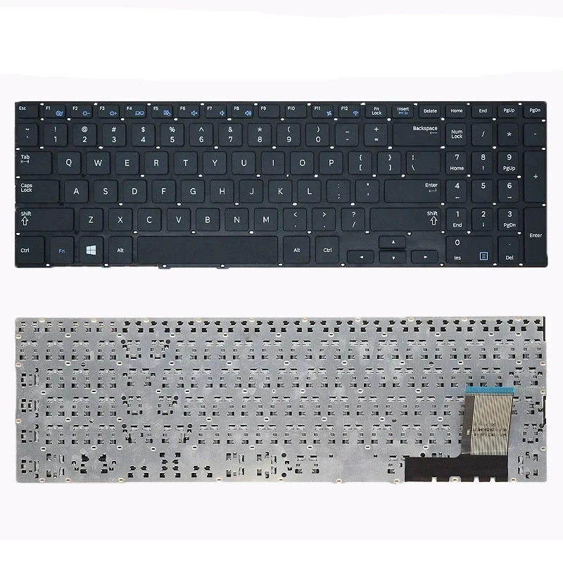 Новая сменная клавиатура для ноутбука совместимая с Samsung NP 470r5e 370r5e 510r5e 450r5v 450r5u 450r5j