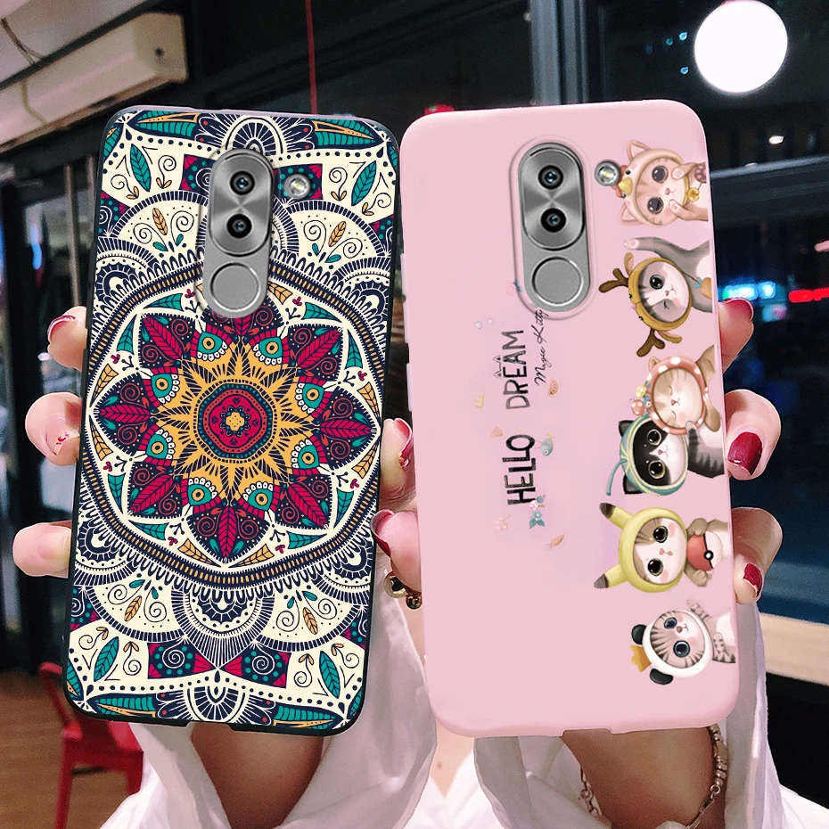 Для Huawei GR5 2017 чехол для Honor 6X фотосессия телефонные чехлы силиконовая Мягкая