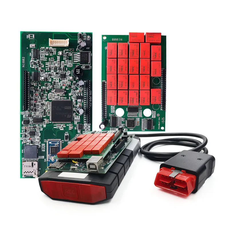 

Vd Tcs Pro V2020.23 Dubbel V3.0 Bord Met 9241a Chip Obd2 Auto Diagnostische Scanner D-Elphi Diagnose Tools