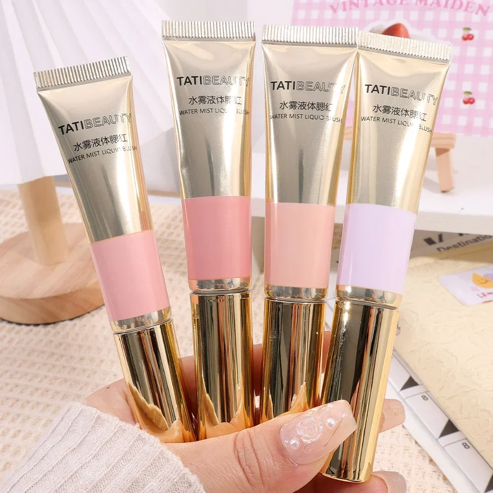 Матовые Кремовые румяна для макияжа водостойкий стойкий оттенок щек мягкая