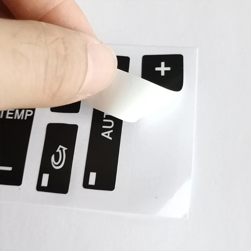 Наклейки на климатическую панель защитные переключатели кондиционера наклейки