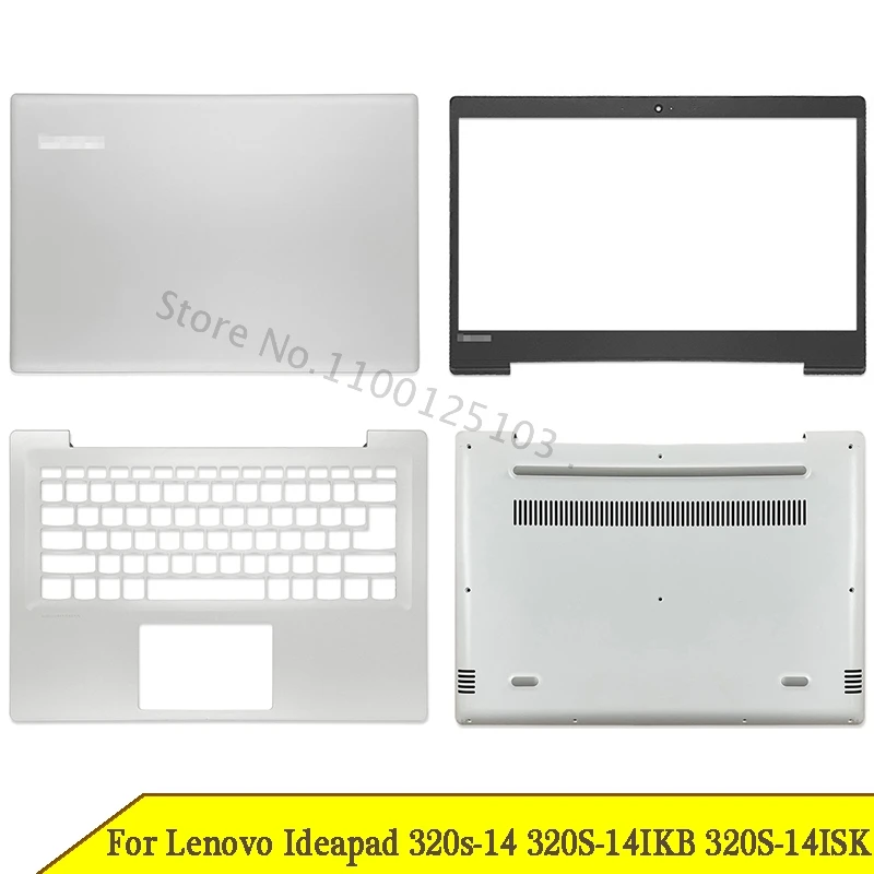 

Новый нижний корпус ЖК-дисплея для Lenovo Ideapad 320S-14 320S-14IKB 320S-14ISK, задняя крышка ноутбука, верхний корпус, передняя панель, Упор для рук, белый