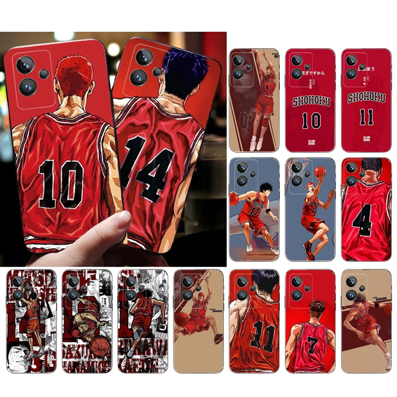 

Phone Case for OPPO Realme GT 2 Pro X2 Pro XT C25S 9 8 7 6 Pro GT Master C3 C21Y C11 X3 SuperZoom Slam Dunk Sakuragi Hanamichi