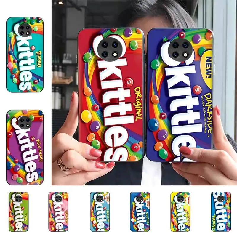 

Skittles Sweet Sour Fruit Phone Case For Redmi 9 5 S2 K30pro Silicone Fundas for Redmi 8 7 7A note 5 5A Capa