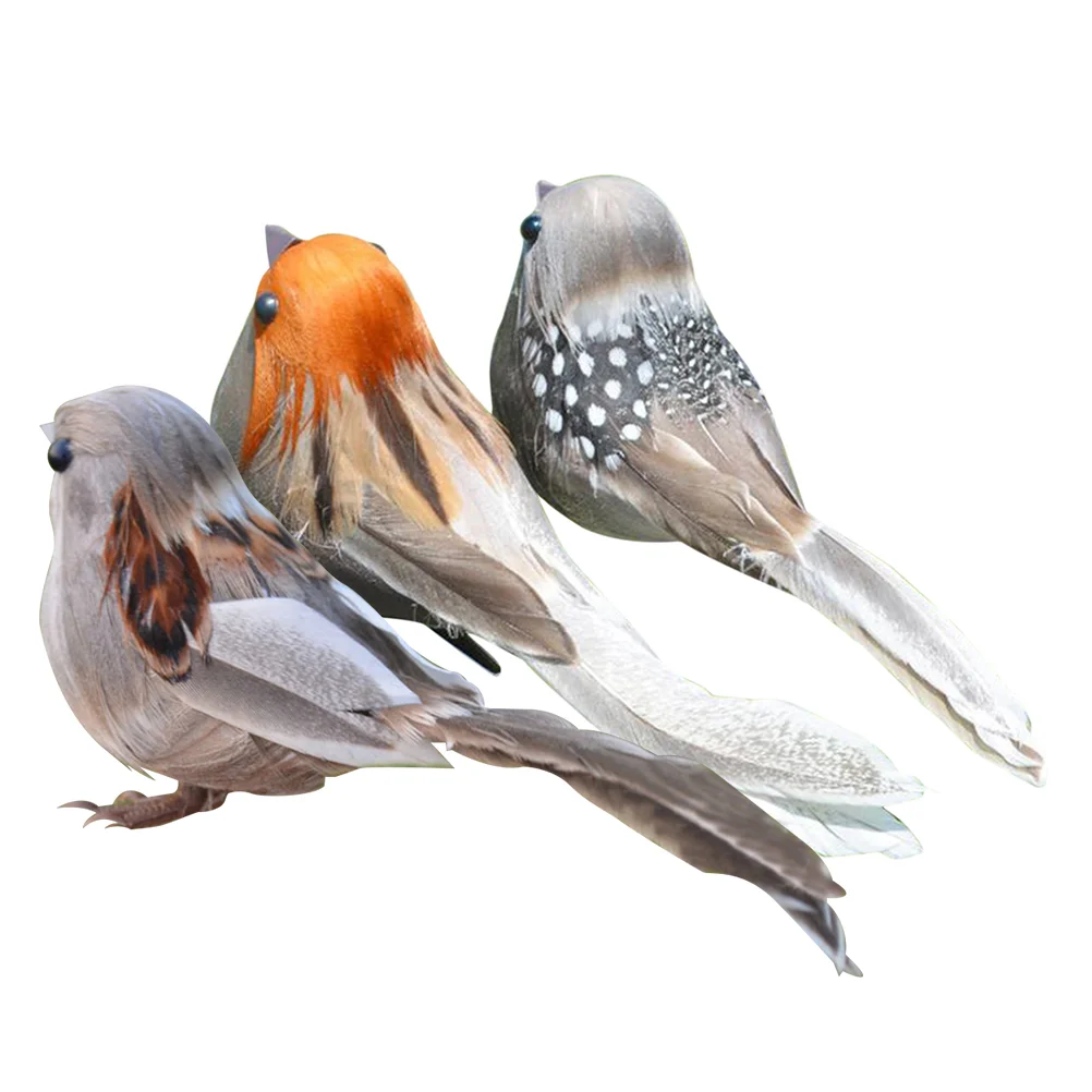 

Bird Park Crafts Props Fake Birds For Garden Home Decoration Stimulation