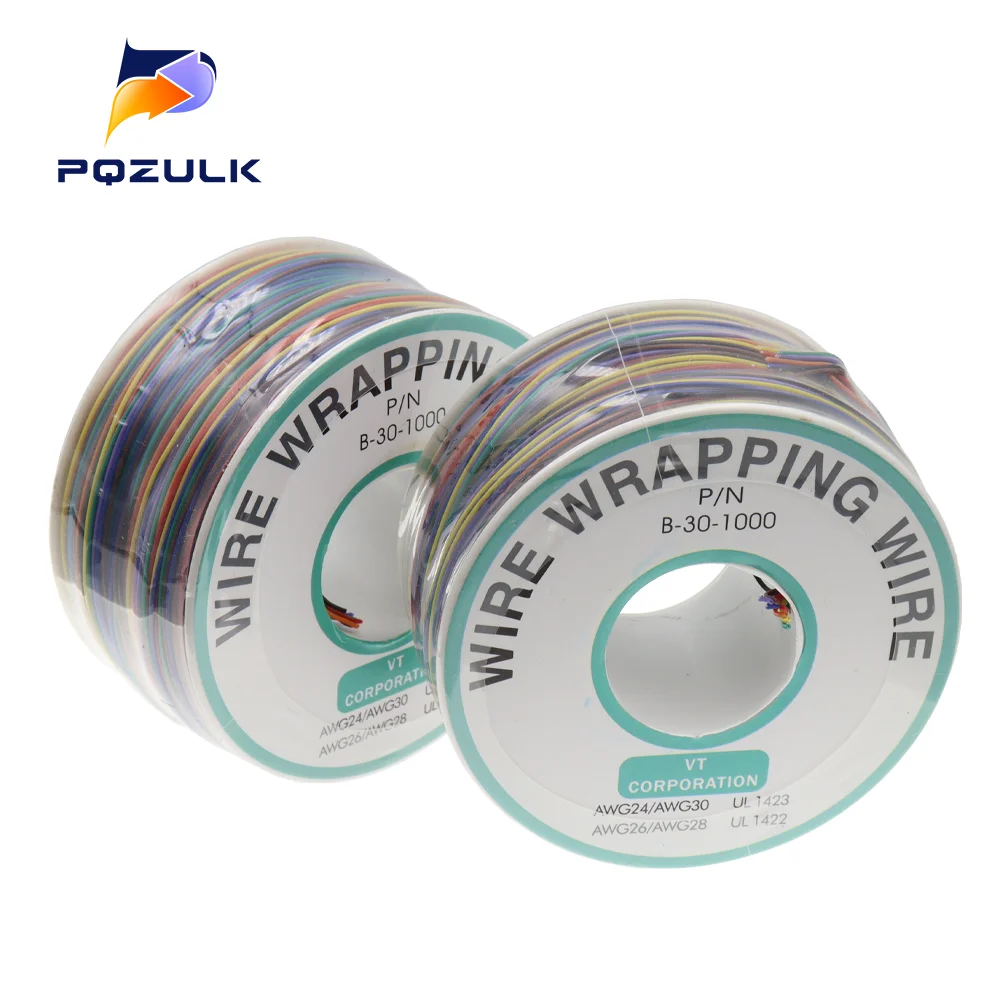 

Луженая медная проволока PQZULK 265 м 8 цветов 30AWG