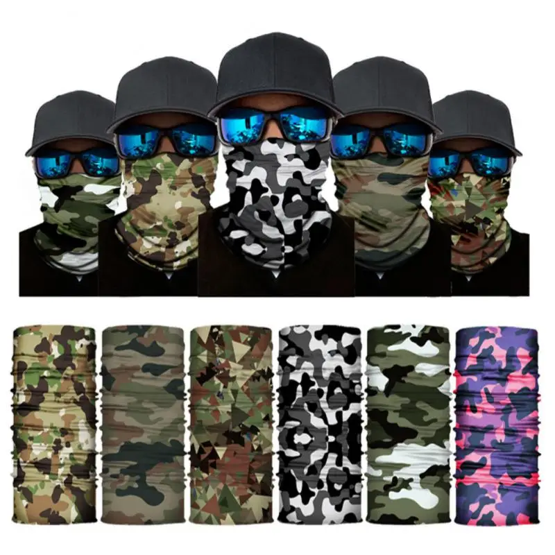 

Magic Scarf Outdoor Sports Bicycle Headband Bike Bandana Neck Tube Warmer Bandanas Scraf Men Headband Outdoor Versatile Mask