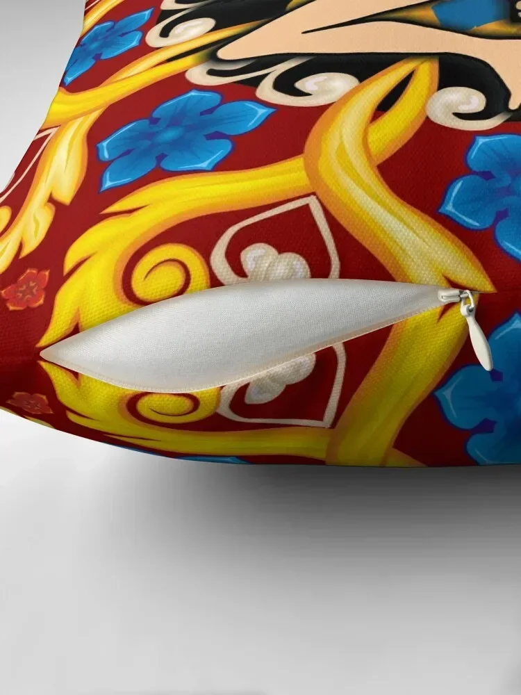 Sicilia Triscele Trinacria maioliche декоративная подушка чехол для дивана декоративный гостиной