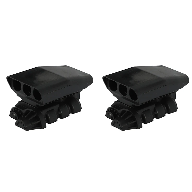 

2X 1/10 RC Crawler Simulation Engine Air Intake Supercharger Cover For Trx4 D90 Axial Scx10 Wraith 90046 90018,Black