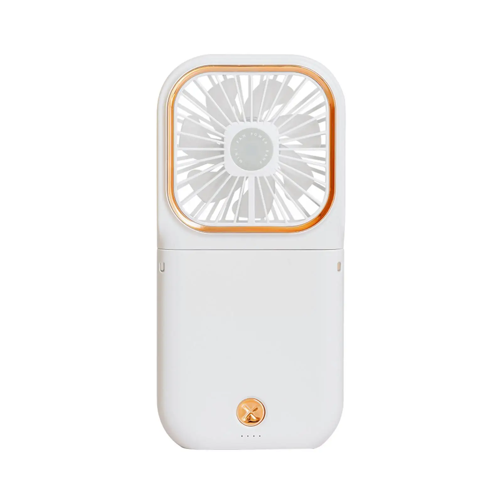 

New Foldable Mini Small Electric Fan Portable Handheld Dormitory Hanging Mini Sports USB Outdoor Charging Student Neck Y2A8