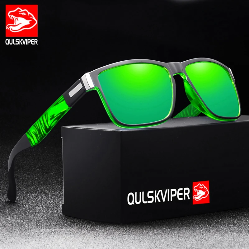 

Солнцезащитные очки QULSKVIPER поляризационные UV400 для мужчин и женщин, для вождения, спорта, рыбалки, походов, дизайнерские, без коробки