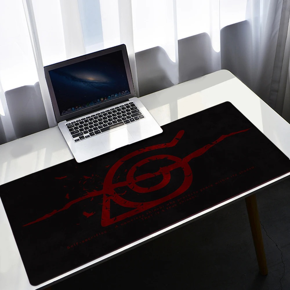 Anime N-Narutoes Gaming Mouse Pad Pc Mats Computer Mouse Mat Desk Mousepad Gamer Accessories Mouse Pad Rubber Pad Anime Mausepad