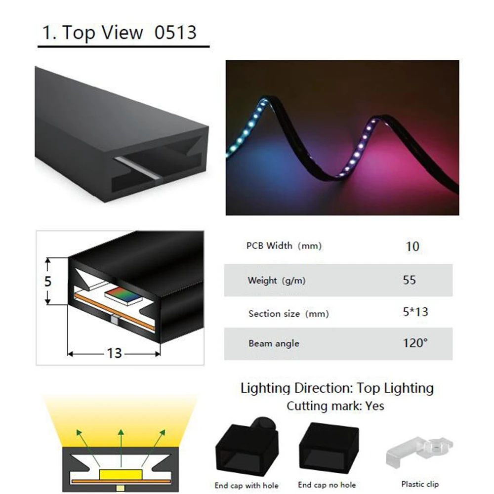 

Гибкая светодиодная лента LOAMLIN IP67 водонепроницаемая