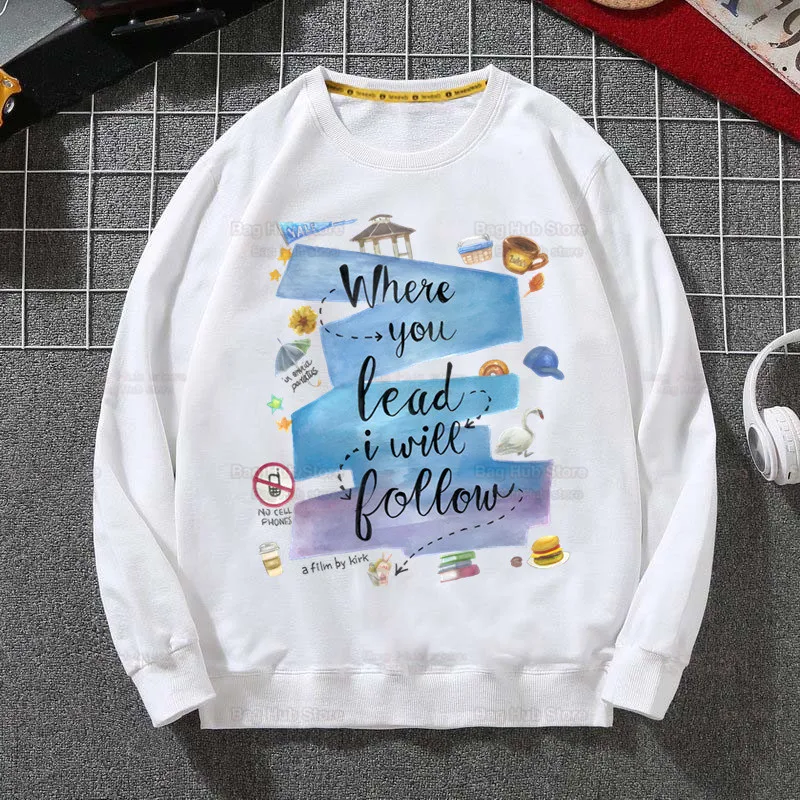 

Gilmore Girls Luke's Sweatshirts Harajuku Loose Streetwear Top Autumn Spring O Neck Pullover Hoody Mens