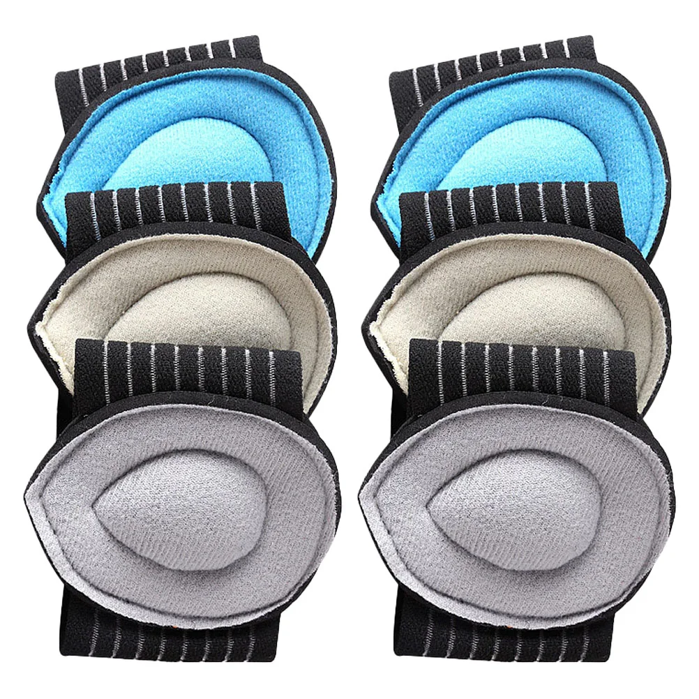

3 Pairs Arch Support Insoles Sweat Absorption Breathable Elastic Flatfoot Pad