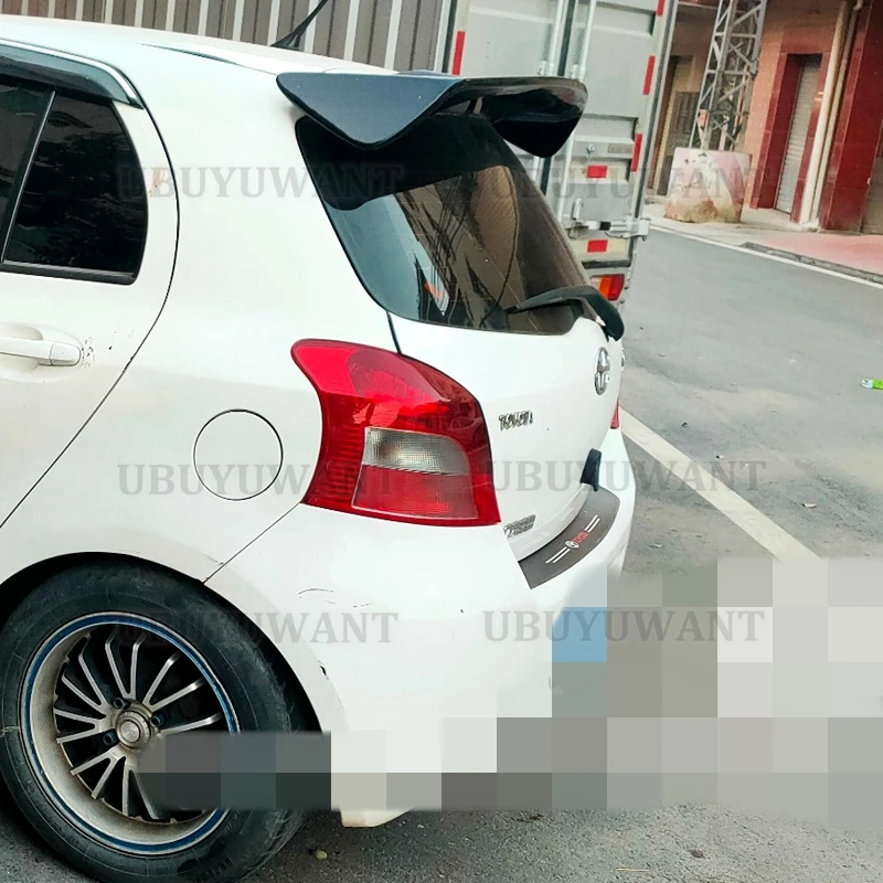 

For Toyota Yaris 2008 2009 2010 2011 2012 2013 Rear Trunk Lip High Quality ABS Plastic Wing Spoiler Car Styling