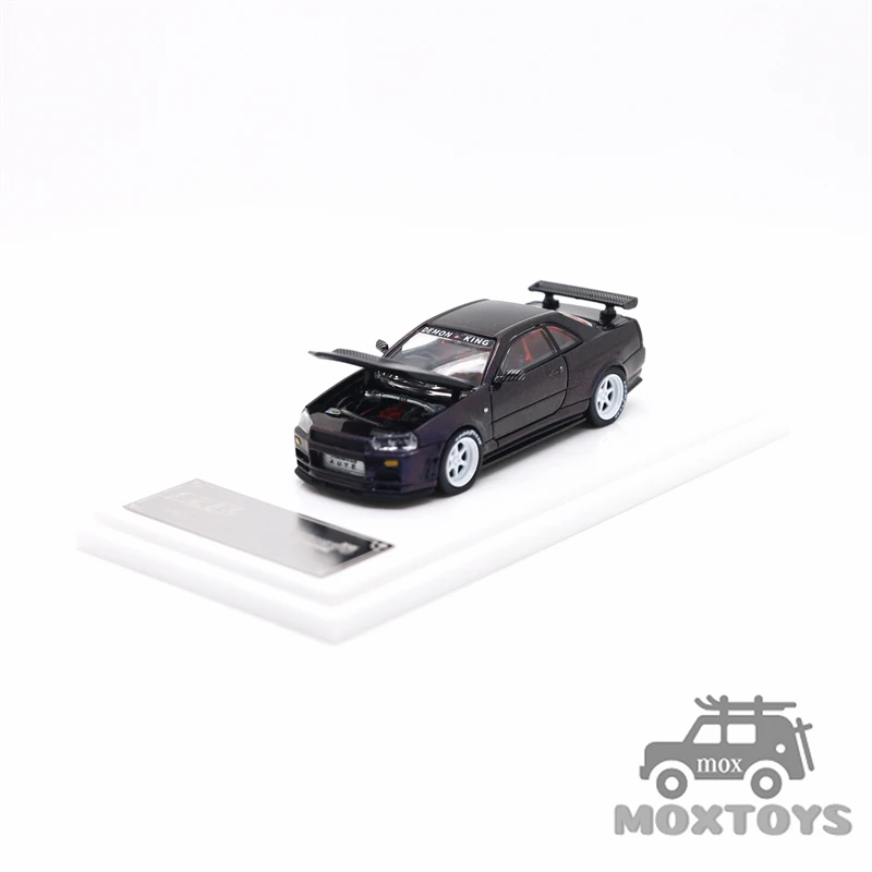 Фото Demon King Auto 1:64 F40/Huaayra/ONE: 1 Сингапур AUTOEXPO 2025 с погодой, литая под давлением модель автомобиля №3