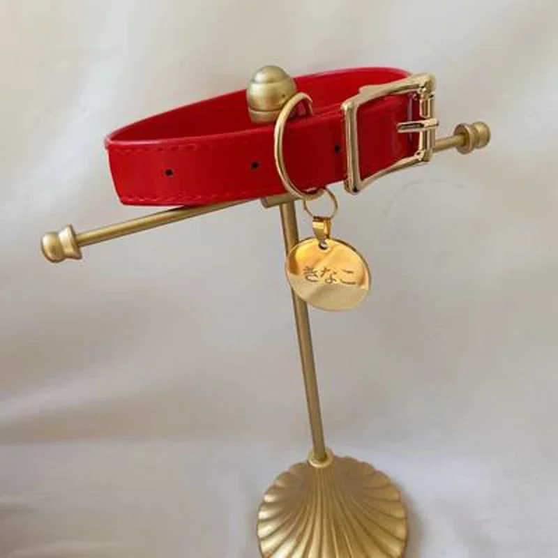 Новый розовый Косплей Лолита ожерелье-воротник с глазами дьявола кошачий