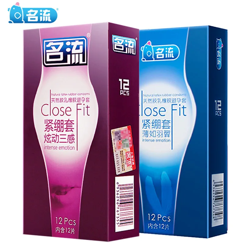 12 шт., ультратонкие латексные презервативы, 49 мм 12 шт., ультратонкие латексные презервативы, 49 мм