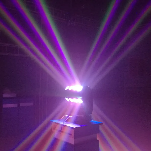 4 шт./лот новейший дискотечный светильник для ночного клуба диджея 16 глаз 15 Вт