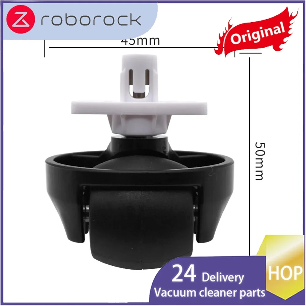 Универсальное переднее колесо для роботов-пылесосов Roborock S7, S5 MAX, S55 Max, S6, S6 PURE, S6 MAX V, S70, S75 – Запчасти и аксессуары (art.: 3920dc7ca7033) - 3920dc7ca7033