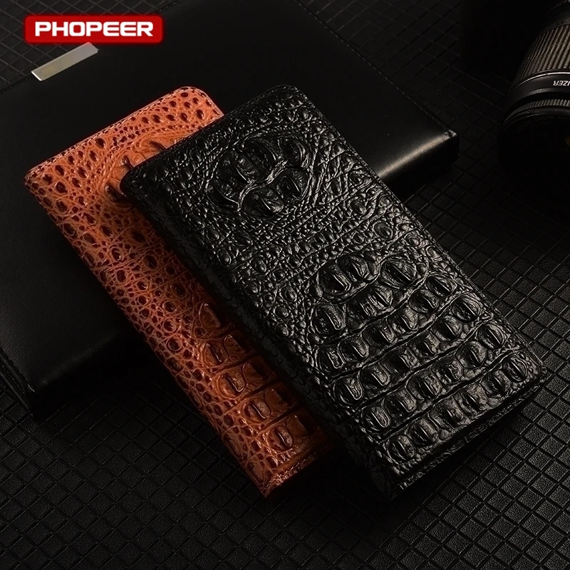 Чехол-книжка из натуральной кожи для Huawei Honor X7 X8 X9 X7a X7b X8a X8b X9a X9b X 7 8 9 a b