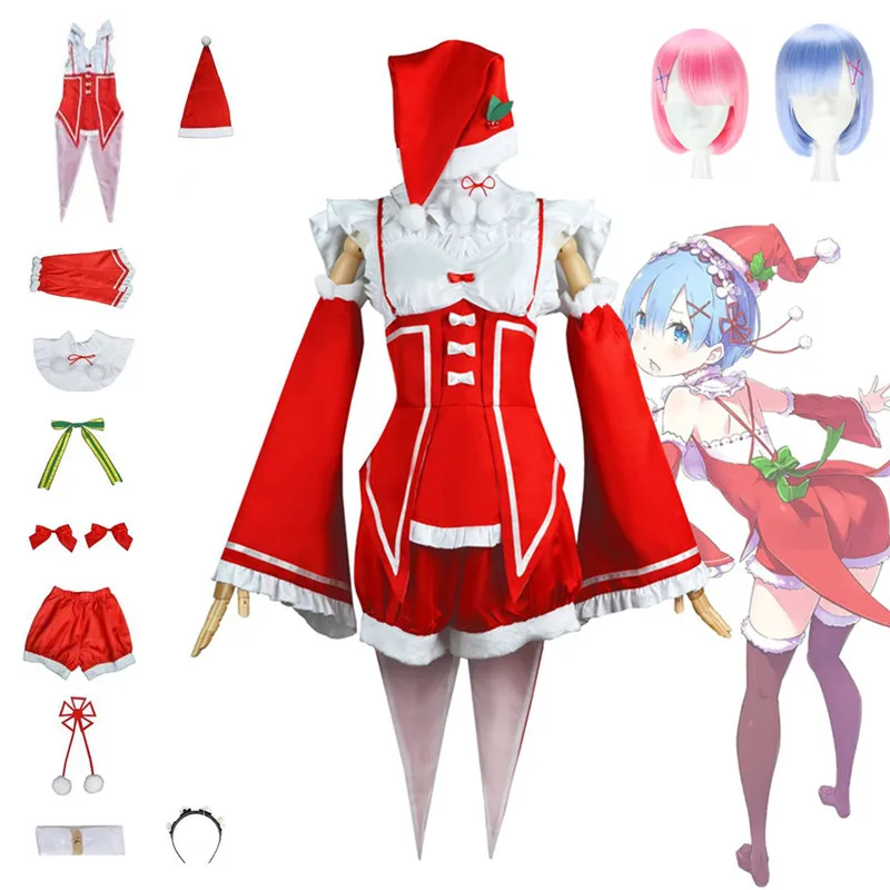 

Парик унисекс для косплея Rem Ram из аниме «Re:Life In A другой мир»