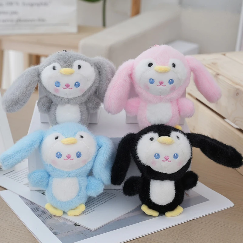 Милый мультяшный кавайный пингвин фигурка брелок кулон креативный с животными